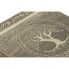 Korurasia Home ESPRIT Valkoinen Samppanja Puu Alumiini 18 x 18 x 6 cm