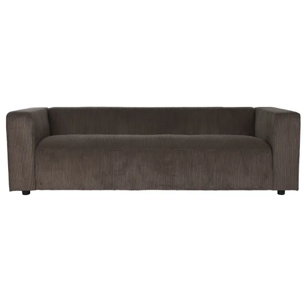 Sofa Home ESPRIT Ruda Šiuolaikiškas 224 x 95,5 x 66,5 cm