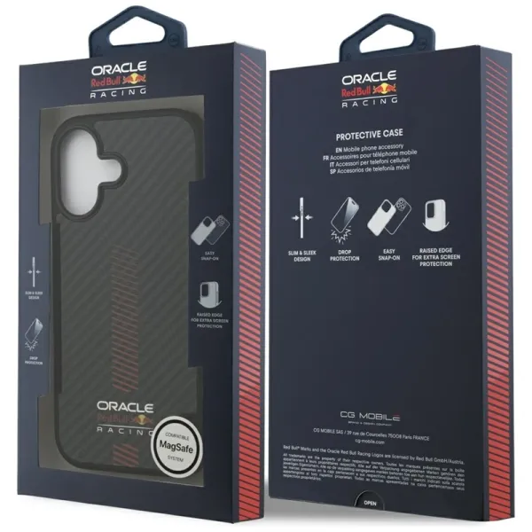 Red Bull Kevlar Powerbar MagSafe - iPhone 17 Case (Black)