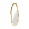 Sieninis veidrodis Home ESPRIT Ruda Aksomas Scandi 60 x 4 x 160 cm