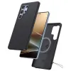 Spigen Silicone Fit Mag MagSafe - Case for Samsung Galaxy S25 Ultra (Black)