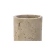 Stiklas Home ESPRIT Kreminė Derva 7 x 7 x 10 cm