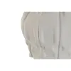 Vase Home ESPRIT White Stoneware Modern 14,5 x 14,5 x 24 cm
