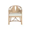 Обеденный стул Home ESPRIT Натуральный ротанг 63 x 68 x 81 cm