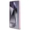 Karl Lagerfeld Saffiano Full Wrapped Elongated Metal Logo MagSafe - Case for Samsung Galaxy S25 Ultra (pink)
