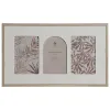 Foto rāmis Home ESPRIT Bēšs Stikls Koks MDF Skandināvu 39 X 2 X 24 cm