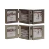 Photo frame Home ESPRIT Brown Beige Crystal polystyrene 38 X 3 X 12 cm (2 Units)