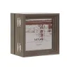 Kuvakehys Home ESPRIT Ruskea Beige Kristalli polystyreeni 38 X 3 X 12 cm (2 osaa)