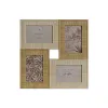 Kuvakehys Home ESPRIT Beige Luonnollinen Kristalli polystyreeni Skandinaavinen 36 X 2 X 36 cm