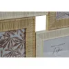 Kuvakehys Home ESPRIT Beige Luonnollinen Kristalli polystyreeni Skandinaavinen 36 X 2 X 36 cm