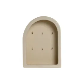 Atslēgu skapis Home ESPRIT Bēšs 20,5 X 8,5 X 27,5 cm