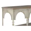 Lentyna Home ESPRIT Balta Natūralus Metalinis 159 X 36,5 X 91 cm