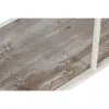 Shelves Home ESPRIT White Natural Metal 159 X 36,5 X 91 cm