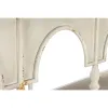 Lentyna Home ESPRIT Balta Natūralus Metalinis 159 X 36,5 X 91 cm
