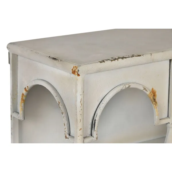 Plaukti Home ESPRIT Balts Metāls 60 X 20 X 70 cm