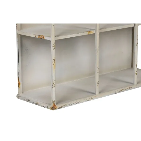 Plaukti Home ESPRIT Balts Metāls 60 X 20 X 70 cm