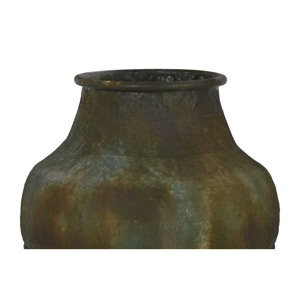 Vāze Home ESPRIT Zaļš Metāls 49 X 49 X 91 cm