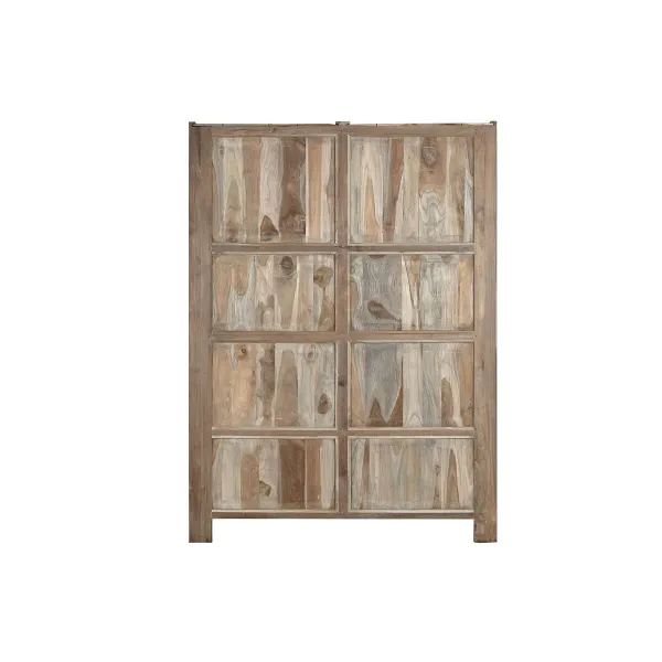 Spintelė Home ESPRIT Natūralus tikmedis 130 X 45 X 180 cm