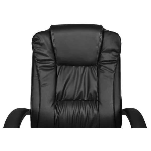 Office chair eco leather - black MALATEC
