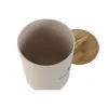 Naminių gyvūnėlių ėdalo indelis Home ESPRIT Rusvai gelsva Natūralus 2,5 L