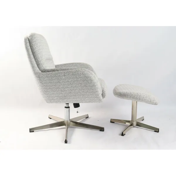 Nojatuoli Home ESPRIT Polyesteri Metalli 72 X 78 X 83 cm