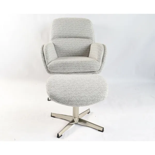 Nojatuoli Home ESPRIT Polyesteri Metalli 72 X 78 X 83 cm
