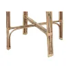 Side table Home ESPRIT Natural 59 X 59 X 108 cm