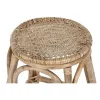Jakkara Home ESPRIT Luonnollinen korihuonekalut Rottinki 37 X 37 X 49,5 cm