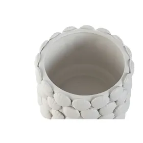 Vāze Home ESPRIT Balts Keramika Vidusjūra 22 X 22 X 17,5 cm