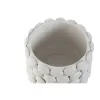 Vase Home ESPRIT White Stoneware Mediterranean 22 X 22 X 17,5 cm