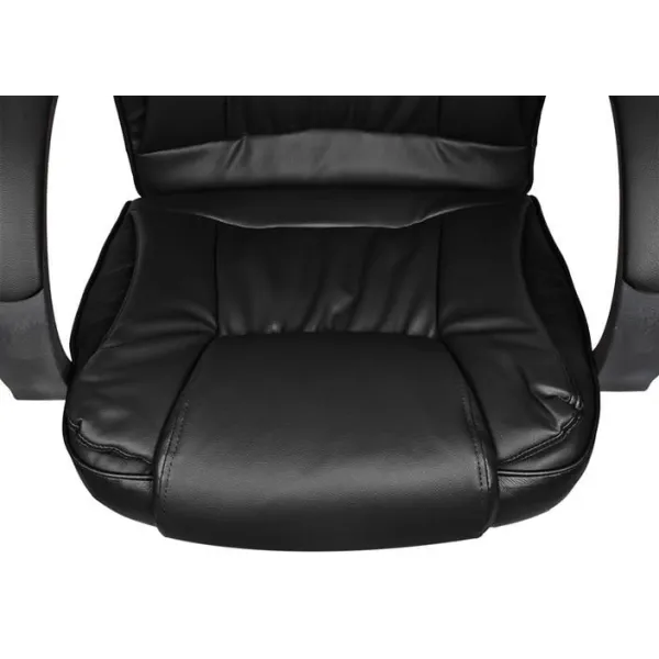 Office chair eco leather - black MALATEC