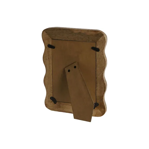 Foto rāmis Home ESPRIT Dabisks Mango koks Viļņi Urbāns 21,5 x 1,5 x 26,5 cm
