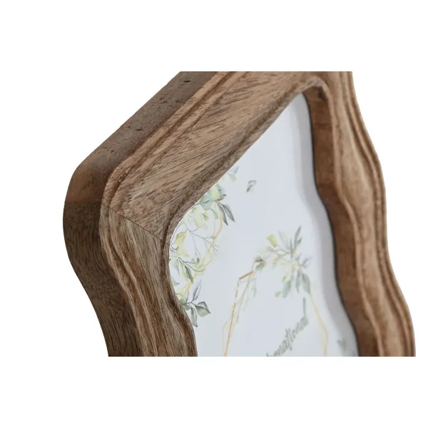Foto rāmis Home ESPRIT Dabisks Mango koks Viļņi Urbāns 18,5 X 2 X 25 cm