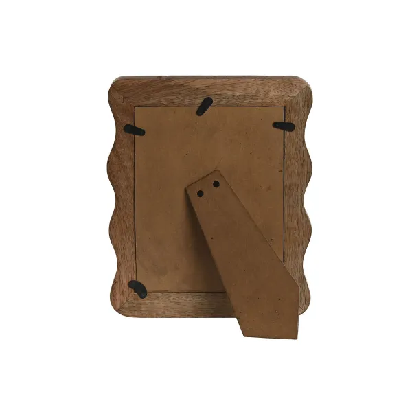 Foto rāmis Home ESPRIT Dabisks Mango koks Viļņi Urbāns 18,5 X 2 X 25 cm