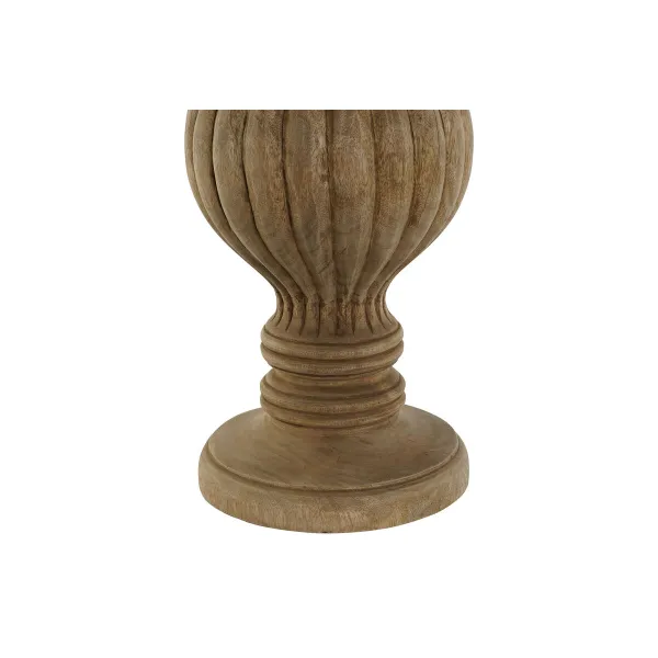 Galda lampa Home ESPRIT Dabisks Džuts Koks 50 W 220 V 41 x 41 x 76 cm