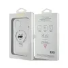 Karl Lagerfeld Ring Stand Choupette Head MagSafe - iPhone 15 Case (white)