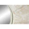 Sieninis veidrodis Home ESPRIT Balta Atskirtas Graviravimas 76 x 7 x 76 cm
