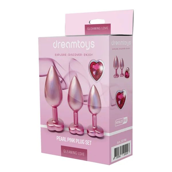 Anal plug Dream Toys Gleaming Love Pink