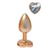 Anal plug Dream Toys Gleaming Love Golden