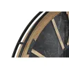 Настенное часы Home ESPRIT Чёрный Позолоченный Металл Стеклянный 127 X 9 X 127 cm