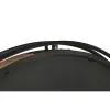 Настенное часы Home ESPRIT Чёрный Позолоченный Металл Стеклянный 127 X 9 X 127 cm