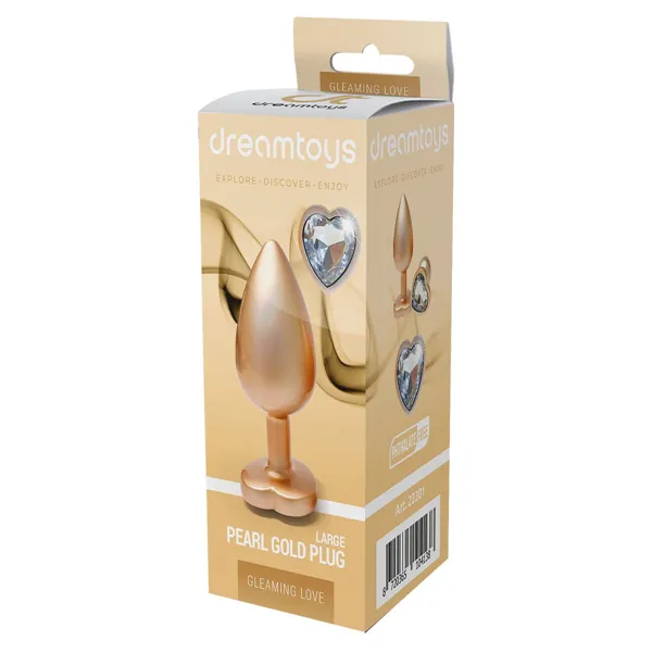 Anal plug Dream Toys Gleaming Love Golden