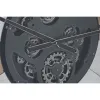 Sieninis laikrodis Home ESPRIT Juoda Auksinis Metalinis Stiklas Vintage 80 x 9,5 x 80 cm