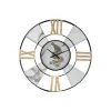 Настенное часы Home ESPRIT Белый Чёрный Позолоченный Металл 142 X 9 X 142 cm