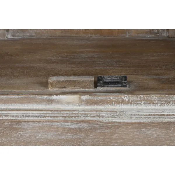Displejaj stends Home ESPRIT Balts Mango koks 120 X 44 X 210 cm