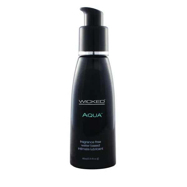 Aqua Fragrance Free Waterbased Lubricant 60 ml Wicked