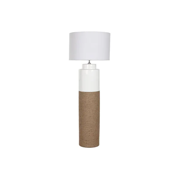 Напольный светильник Home ESPRIT Белый Коричневый 220 V 50 X 50 X 139,5 cm