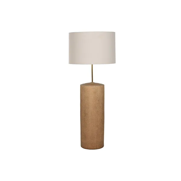 Напольный светильник Home ESPRIT Коричневый Бежевый 220 V 50 X 50 X 124,5 cm