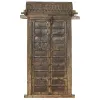 Декоративная фигурка для сада Home ESPRIT Коричневый древесина тика 120 X 46 X 190 cm дверь