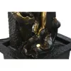 Garden fountain Home ESPRIT Resin Buddha Oriental 21 x 19 x 27 cm (2 Units)